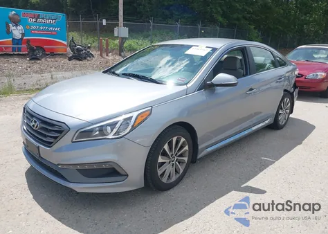 2017 Hyundai Sonata Sport из США, поврежденный, VIN 5NPE34AF8HH519643